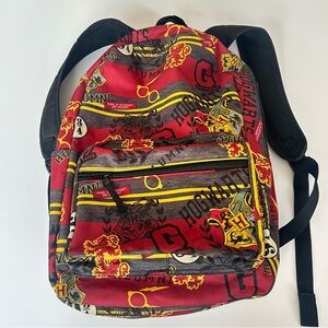 Harry Potter Hogwarts Gryffindor Bookbag 17” Red School Bag Wizarding World